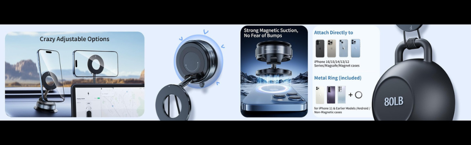 Strong magnetic grip