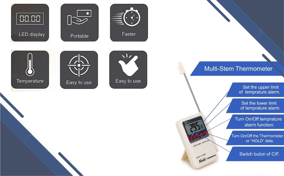 digital multi thermometer