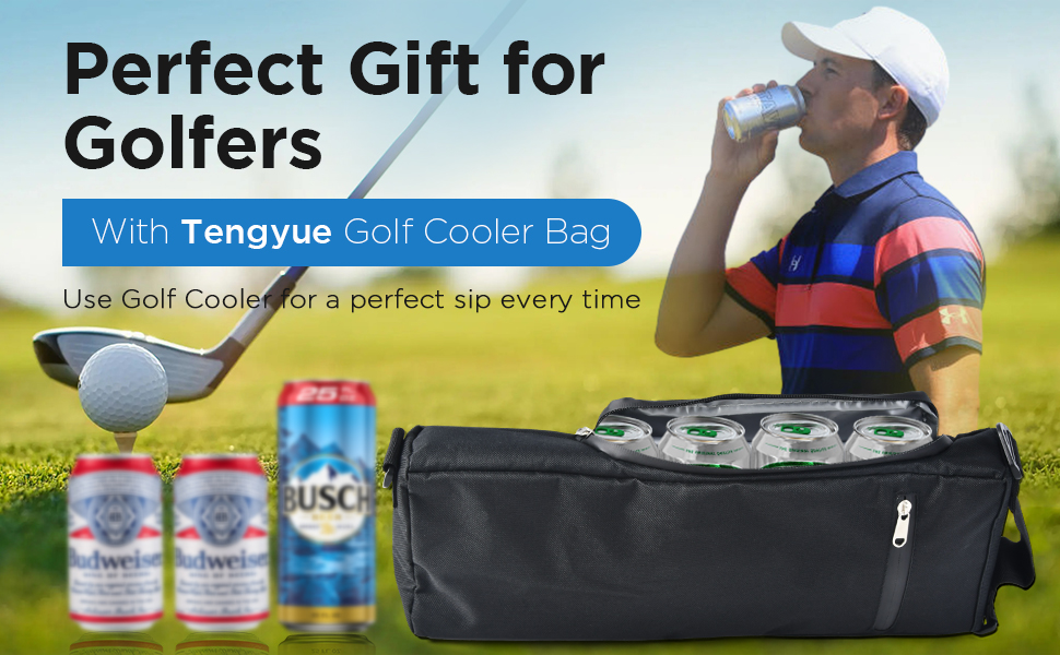 Tengyue Golf Cooler Bag Insulated Small Golf Bag Cooler