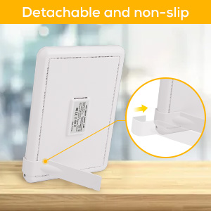 SAD Lamp, Light Therapy Lamp 10000 Lux, SAD LED Lights with 5 Brightness Modes,