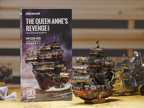 立体　パズル　モデル　キット　3D　レーザーレッド女王　アンの復讐 立体 パズル モデル キット 3D レーザーレッド女王 アンの復讐