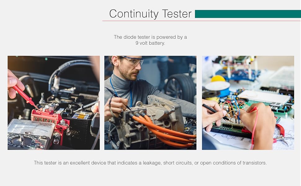 Excelta - PB-1 - Tester - Continuity - Three Star, 4" Height, 3" Wide, 1.5" Length