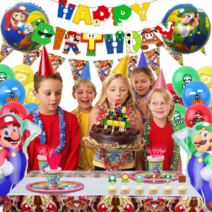 mario birthday party supplies
