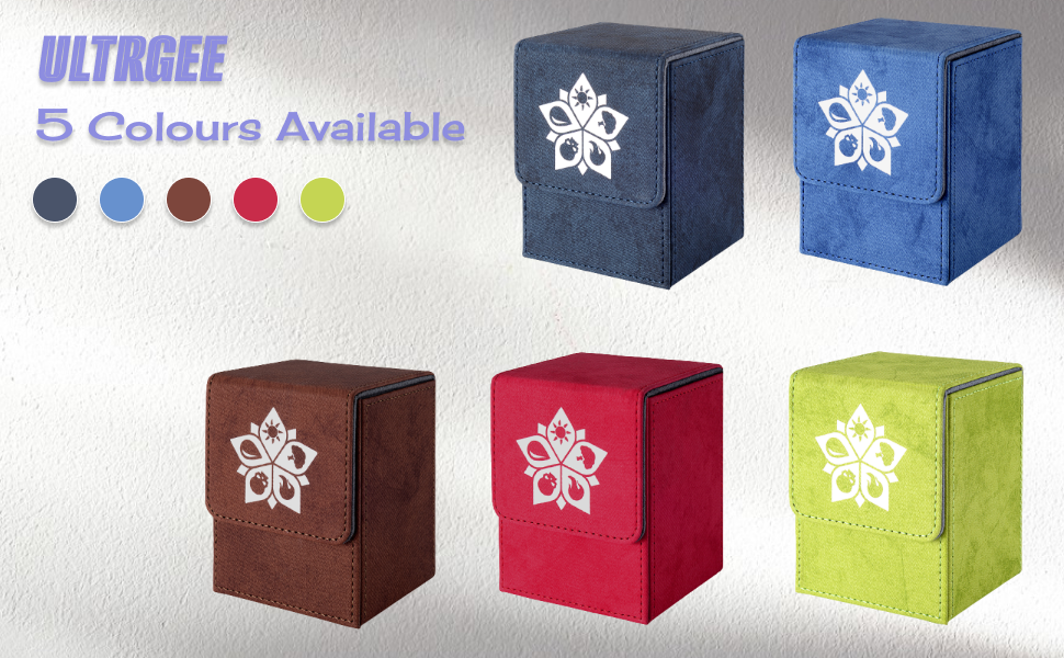 ULTRGEE Deck Box for MTG Cards, MTG Deck Box Fits 110