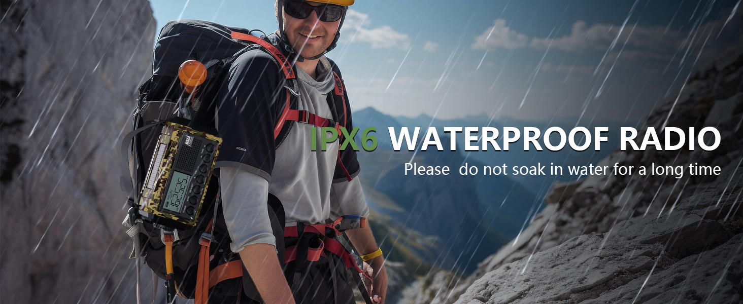 Waterproof Radio