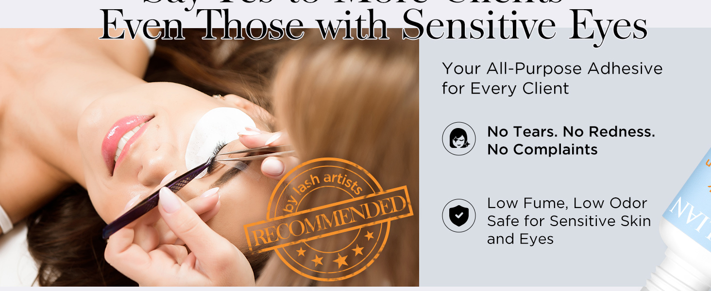 lash glue for eyelash extensions