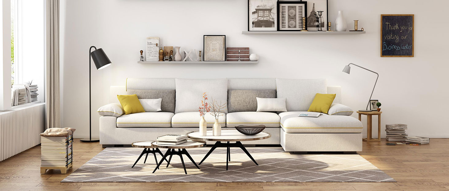 shinic 2 Packs Tabletop Box Fan, 2 Speeds, 10 Inch Table