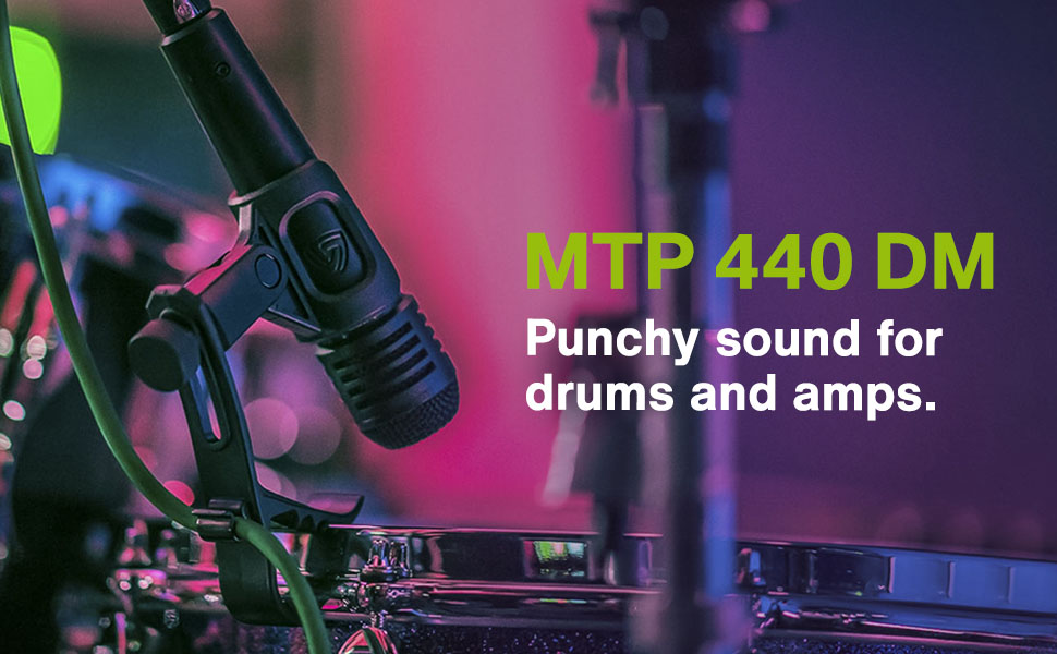 LEWITT MTP 440 DM ダイナミックマイク Amazon.com: LEWITT MTP 440 DM - Dynamic Instrument