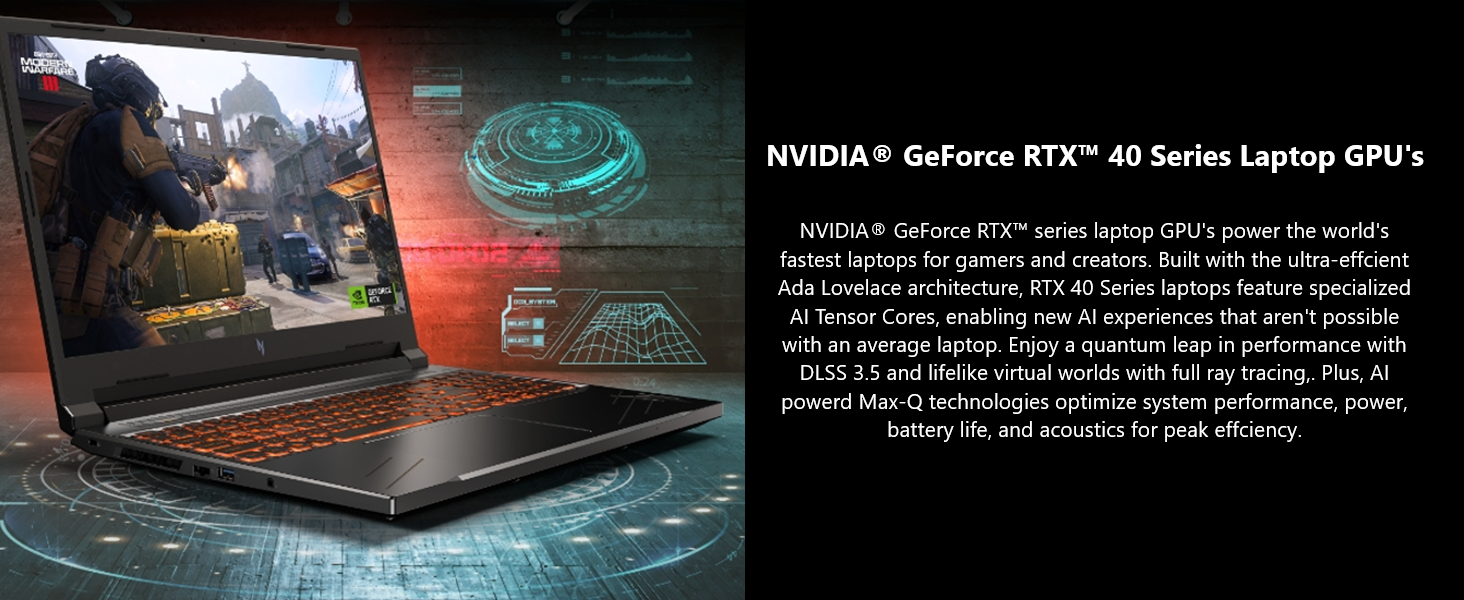 acer nitro V Intel; RTX laptop; 16” gaming laptop; Intel gaming laptops; DDR5; RTX 40; Creator