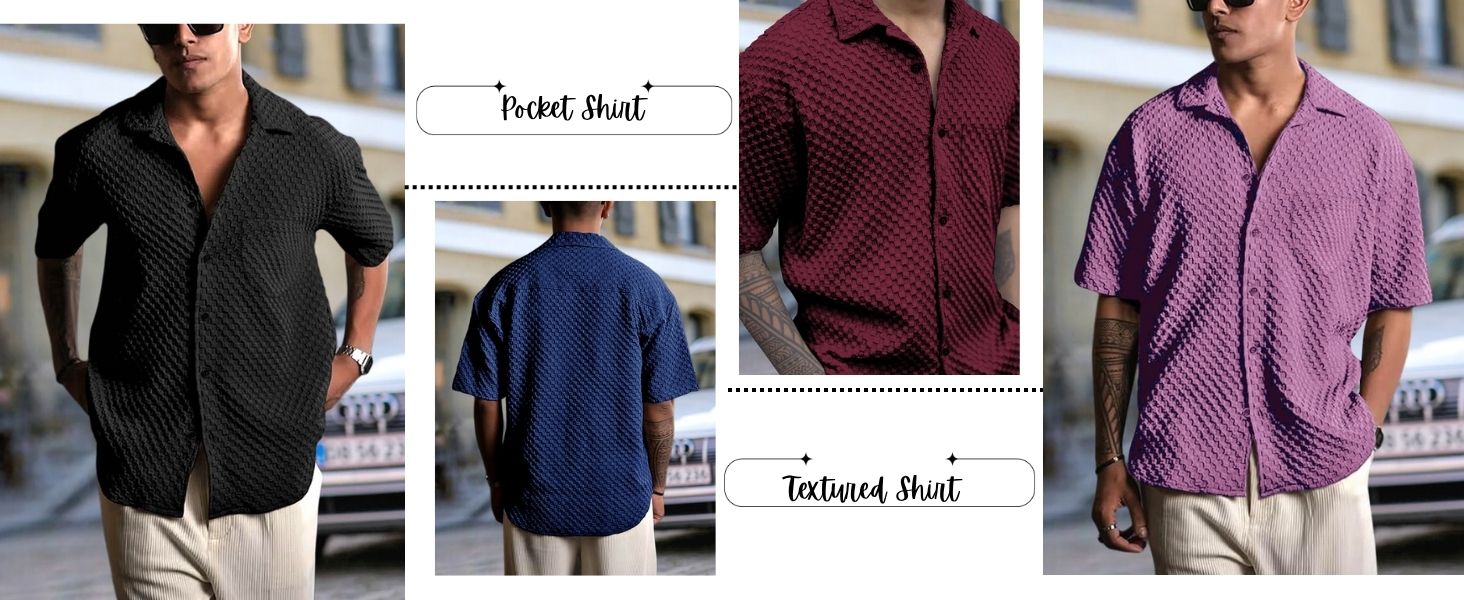 Half Sleeve Men Shirt