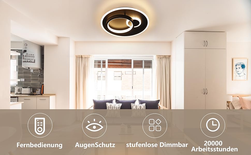 led deckenlampe rund