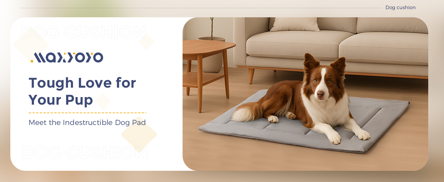 MAXYOYO Chew-Proof Indestructible Dog Beds for Aggressive Chewers
| MAXYOYO Machine Washable De-Chewable Dog Crate P 8b328b53 0f75 4f06 847b 3b475cd64165. CR0,0,1464,600 PT0 SX1464 V1