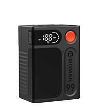 Amazon | Vマウントバッテリー, 140wh/9700mAh Moman Power 140