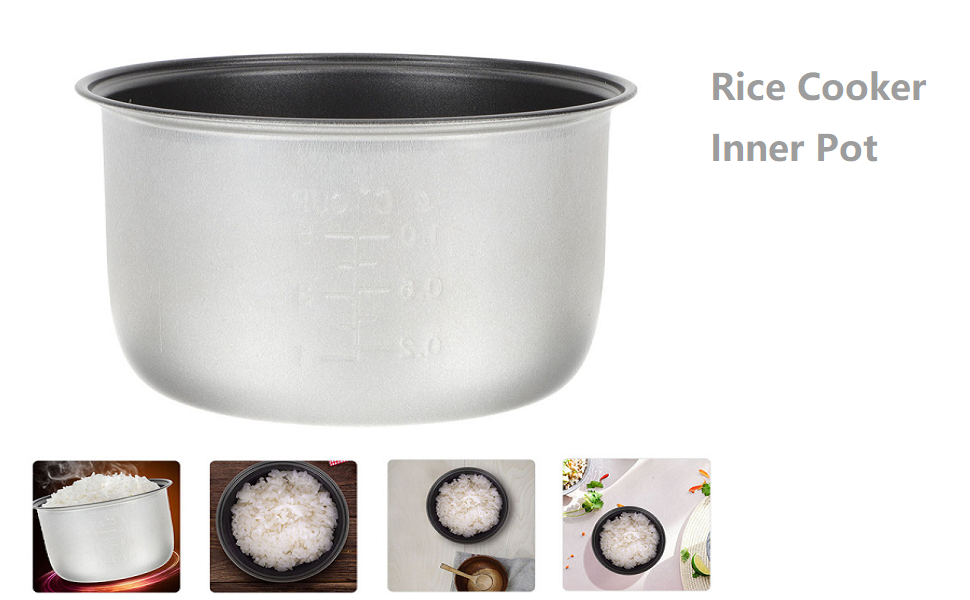OUNONA Kitchen Mixing Bowl Rice Cooker Inner Pot
