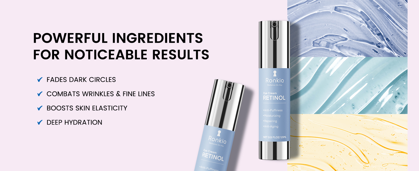 Retinol Eye Cream for Dark Circles