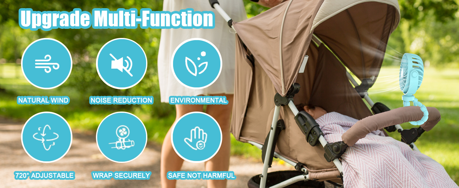 stroller fan