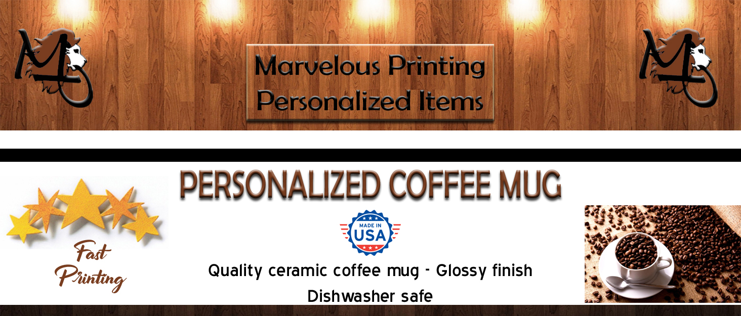 Personalized Coffee Mug 11oz Custom Mug Men Mug Women