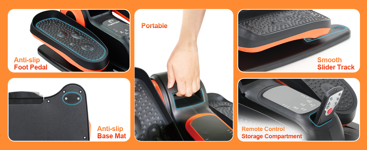 Elliptical Leg Exerciser