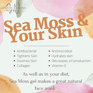 Sea Moss and Skin