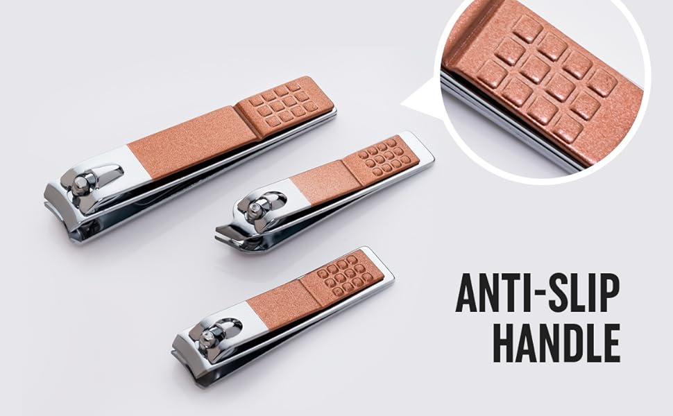 Nail clipper with Anti slip handle for better grip