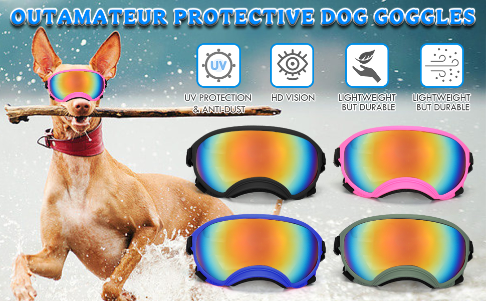 protective dog goggles