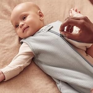 mori Ribbed Front Opening Sleeping Bag 2.5 TOG