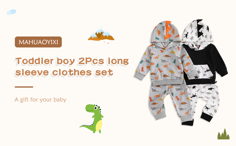 Toddler Boys Dinosaur Outfits