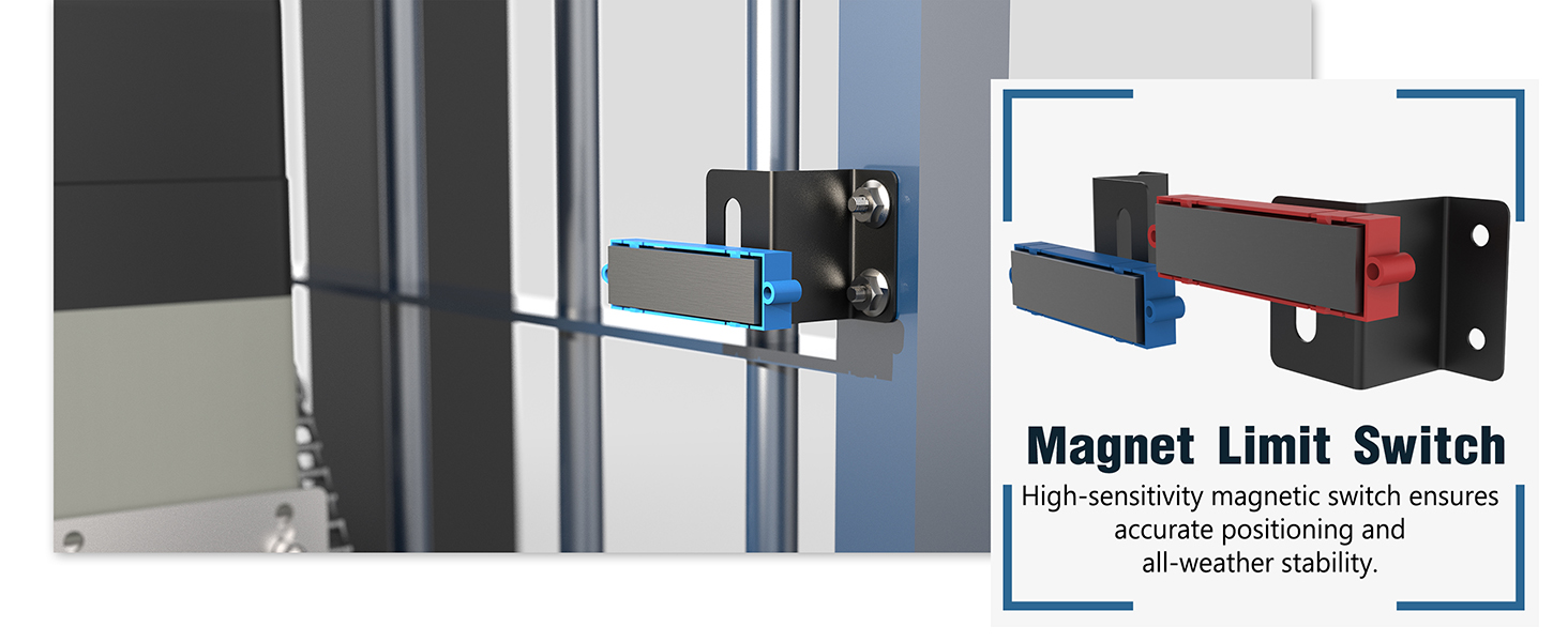 Magnetic Limit Switch for MJ-400 Slide Gate Motor
