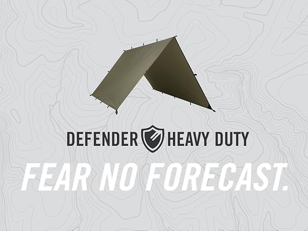 Amazon.com : AquaQuest Defender Survival Tarp – Heavy-Duty