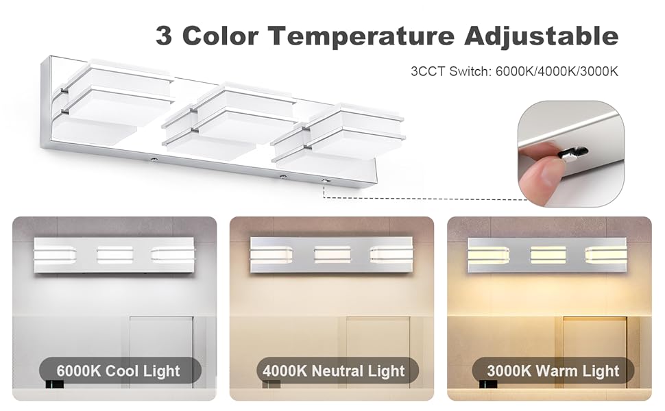 bathroom lighting fixtures over mirror