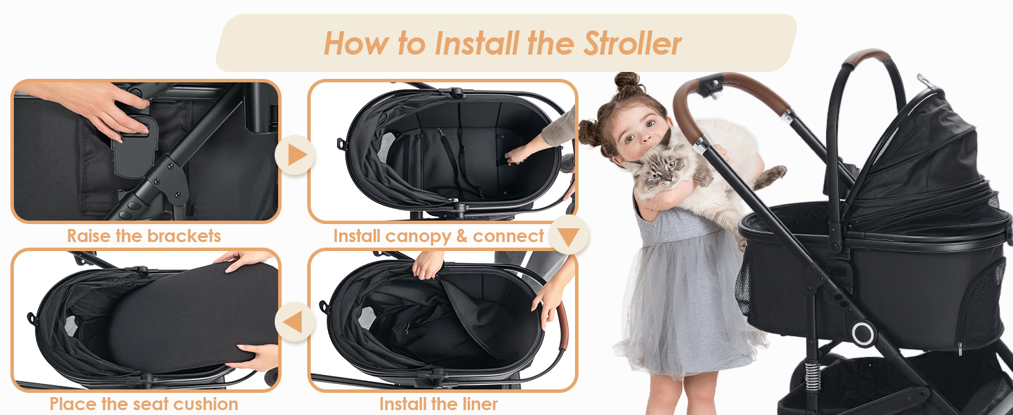 cat stroller for 2 cats