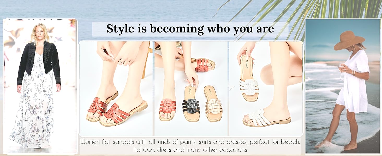 womens flat sandals