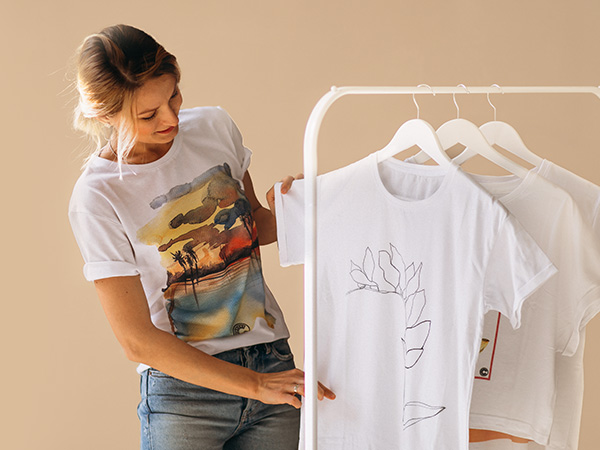 HTVRONT manual heat press machine - white