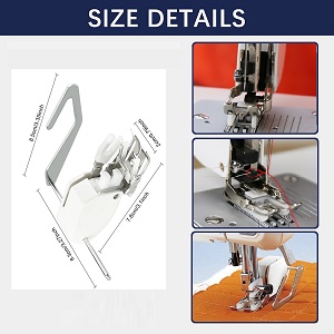 EMAGEREN Prensatela de Doble Arrastre para Máquina de Coser ...