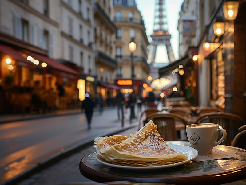 Crepes in Paris