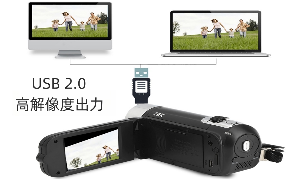 デジタルカメラ yossy Amazon | Yosoo ビデオカメラ デジタルカメラ 16倍
