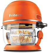 Fritadeira a ar fritadeira com visibilidade 360, autolimpante, 5 quartos, livre de BPA, botões de toque único, 4...