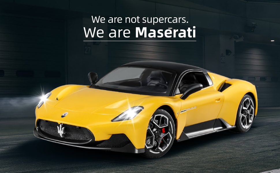 Amazon.com: MIEBELY Maserati Remote Control Car, Openable