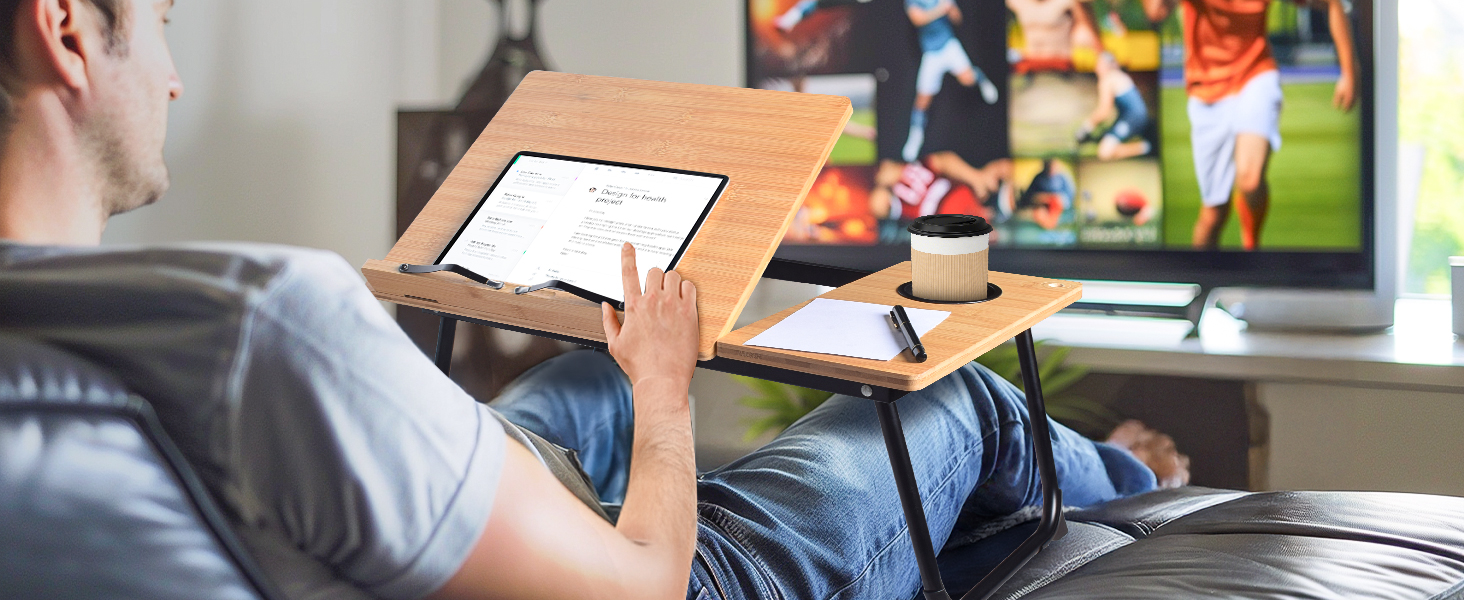 bed desk for laptop and writing