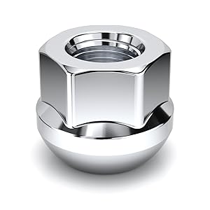AYM ホワイト Amazon.com: White Knight M12x1.5 Lug Nuts for Select Honda