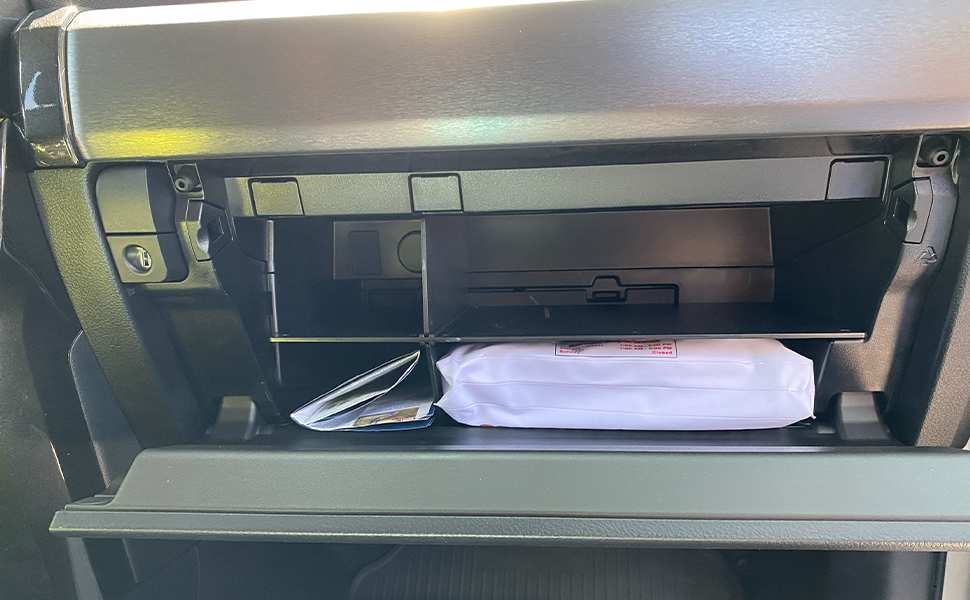 RUNROAD Glove Box Organizer Dividers Compatible with Toyota