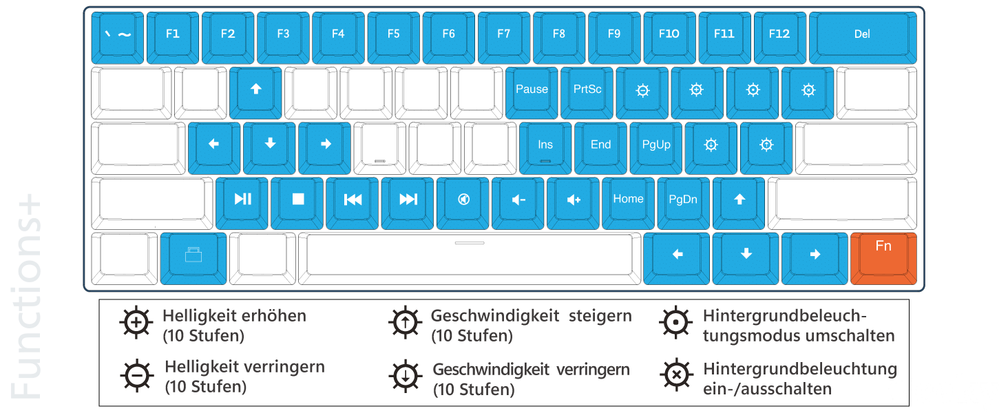 Geeky gk61 Hotswap mechanical gaming keyboard 60% form factor dk61se gk61se gk 60%