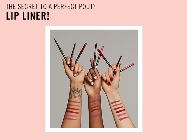 The Secret to a perfect pout is lip liner