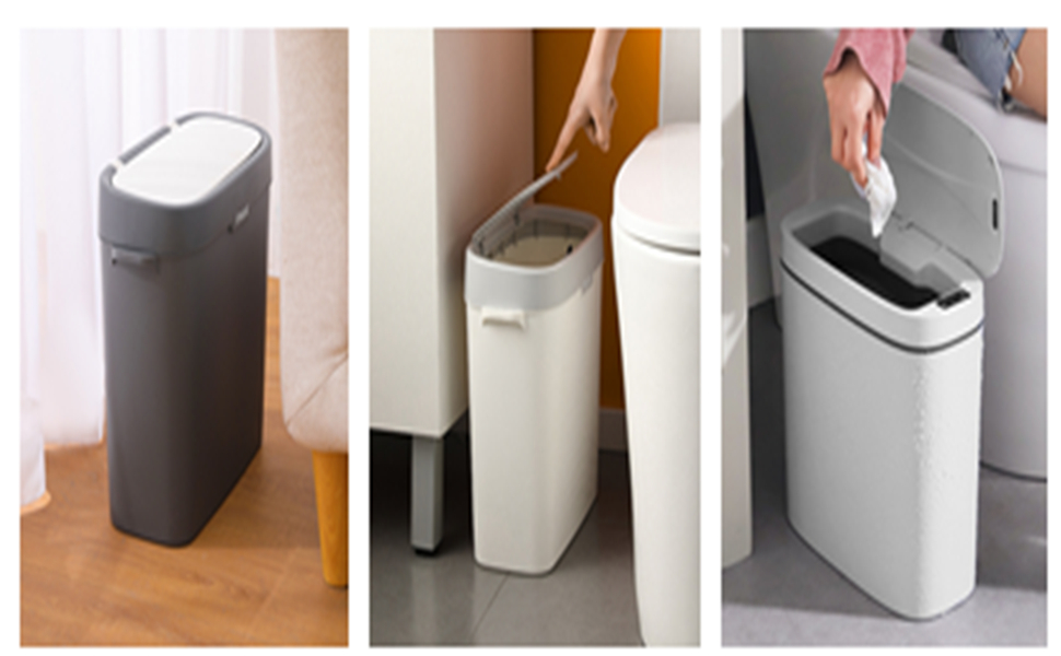 Narrow Trash Bin