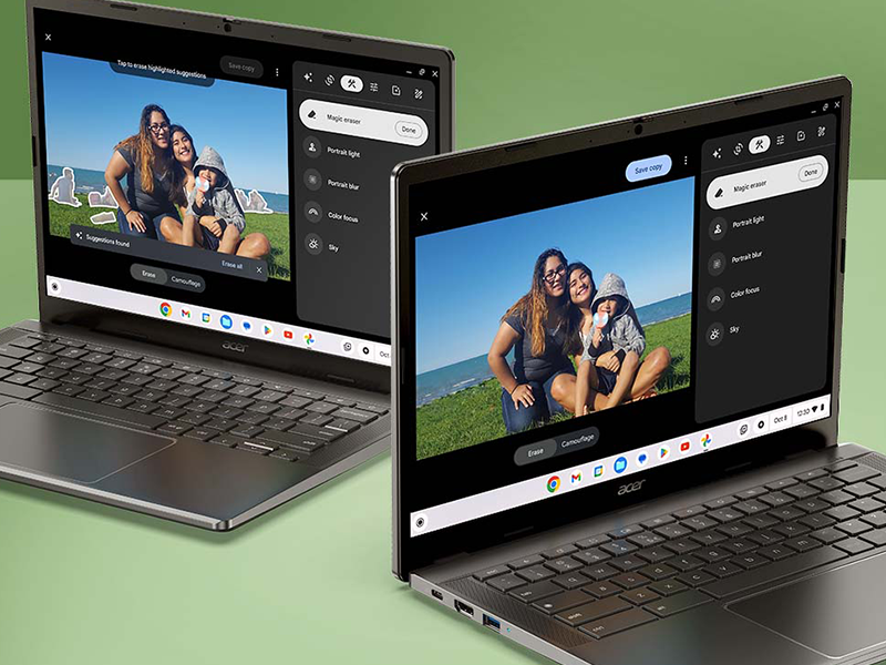 Acer Chromebook Plus, Google, ASUS, Samsung, Double Power, CB514; Chrome; AMD; Ryzen; Dell