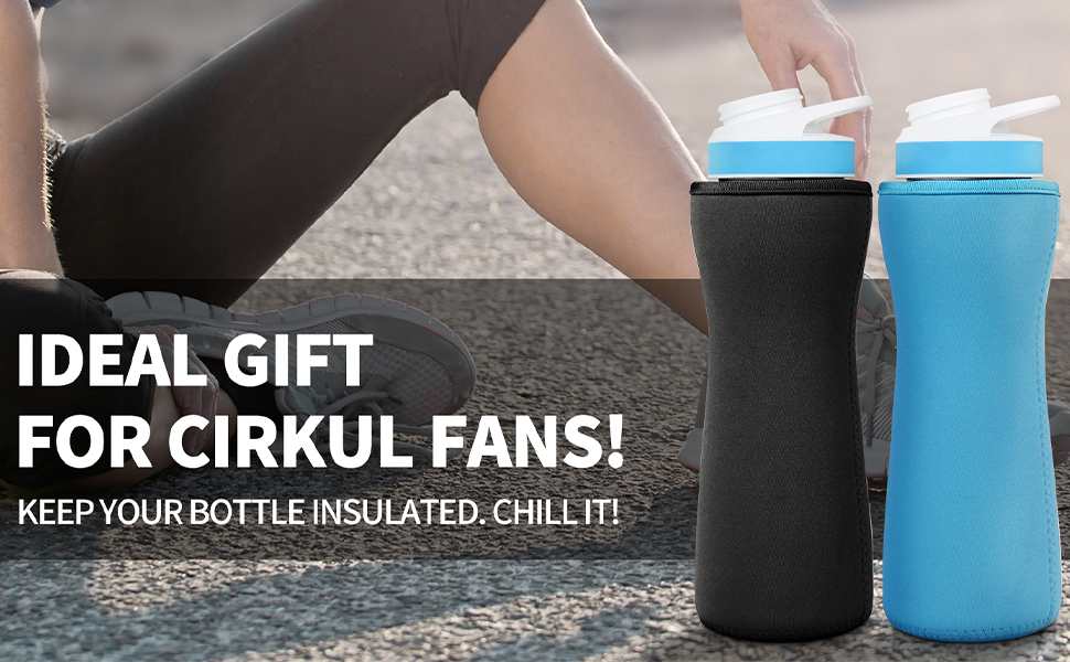 2 Pack Sleeve for Cirkul 22oz Water Bottle, Water Bottle