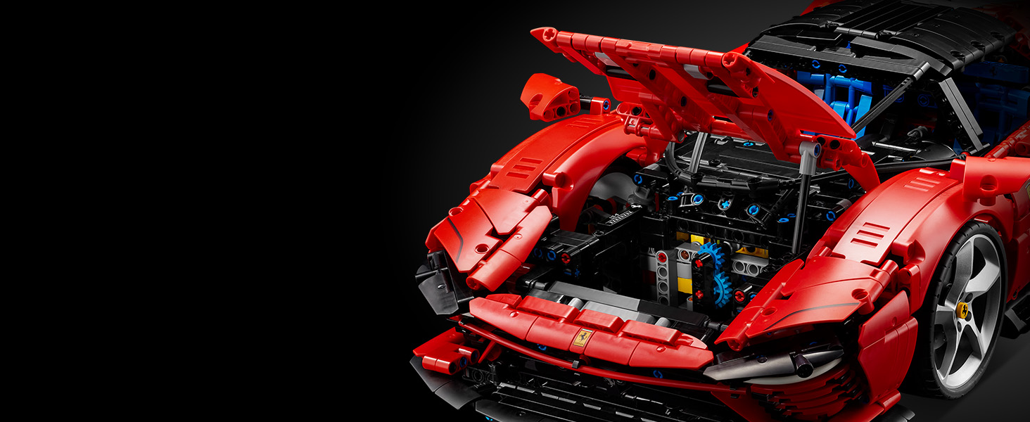 42143_Premium A+ LEGO Technic Ferrari Daytona SP3 promo