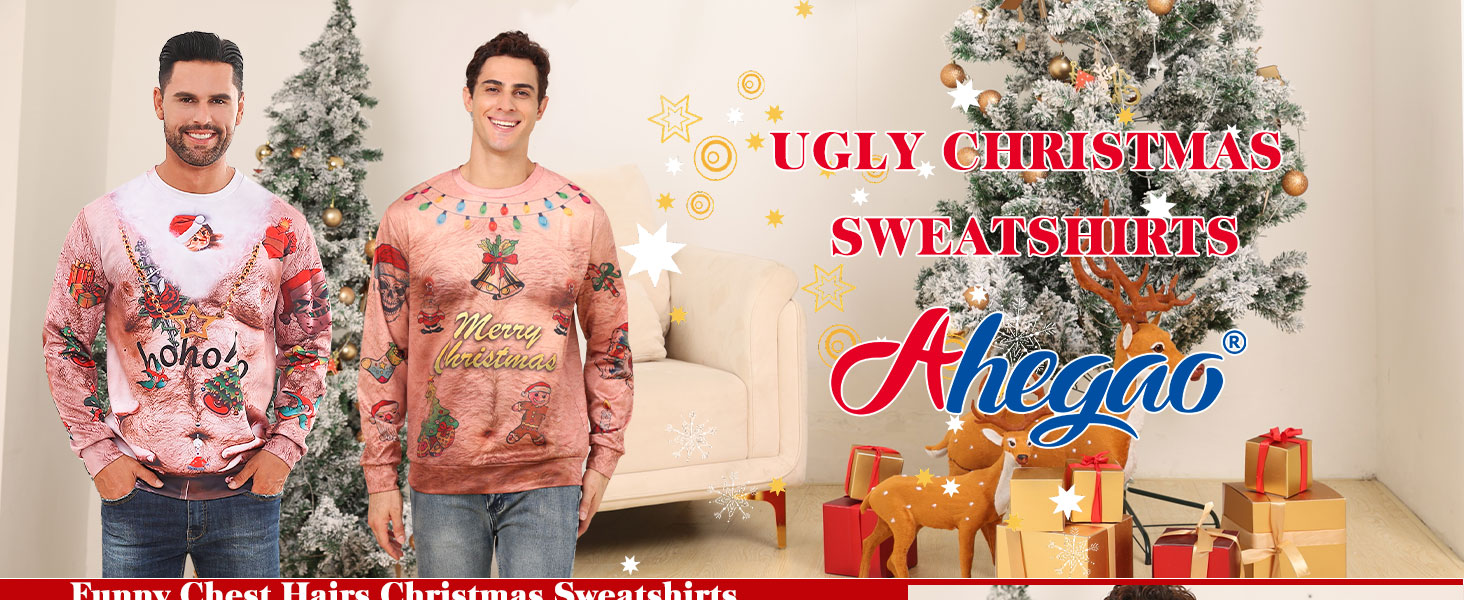 ugly christmas sweatshirts