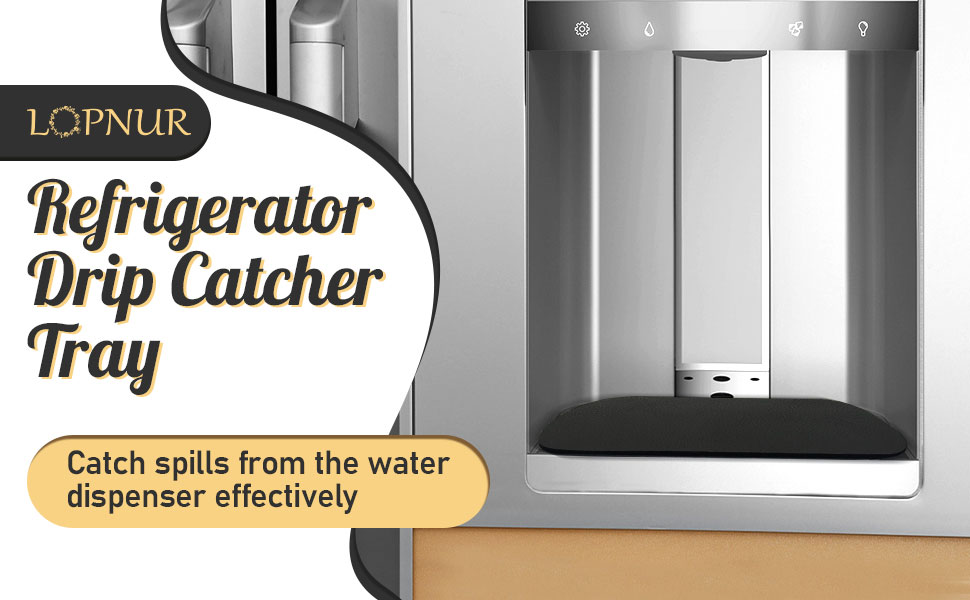 Refrigerator Drip Tray 2 Pack Cuttable Refrigerator Drip