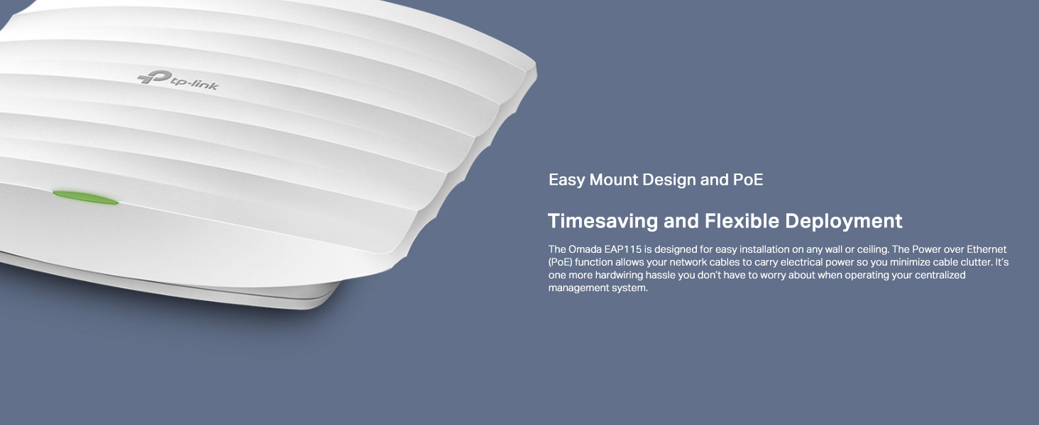 EAP115 300Mbps Wireless N Ceiling Mount Access Point